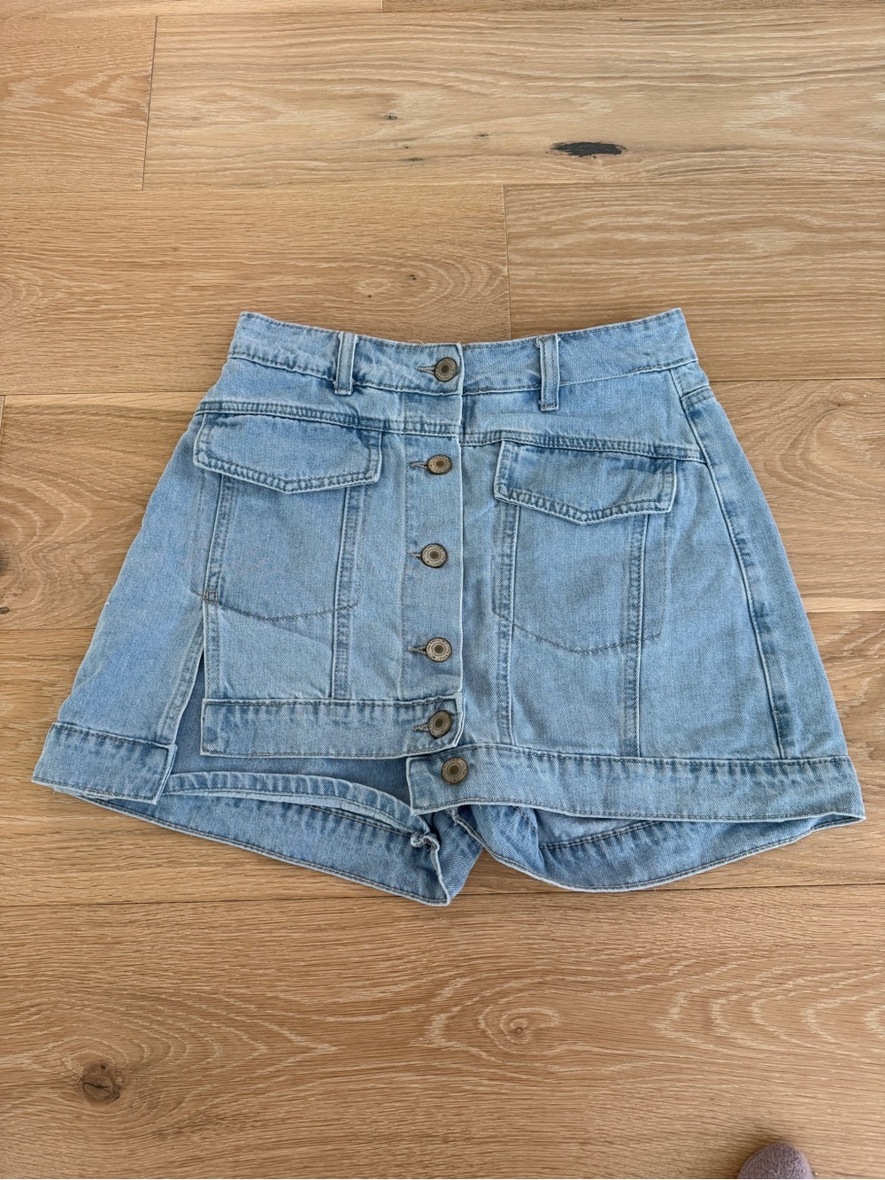 Flying Angel Blue Denim Skort